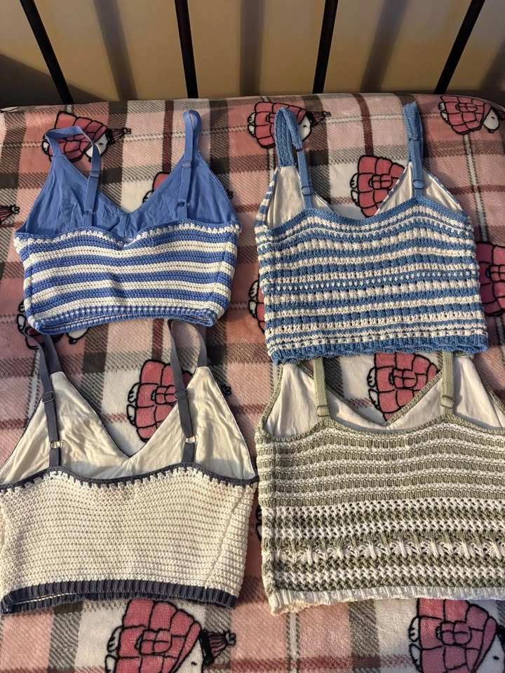 Hollister crocheted tank tops - photo 2