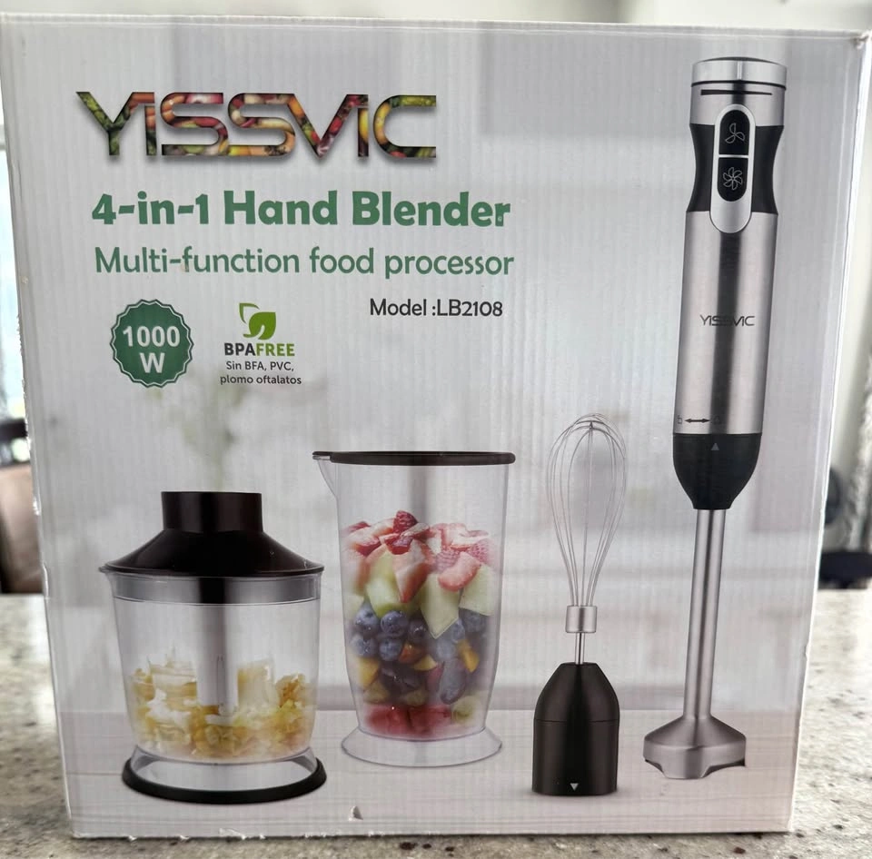 Brand New 4-in-1 Hand Blender & Food Processor - photo 2