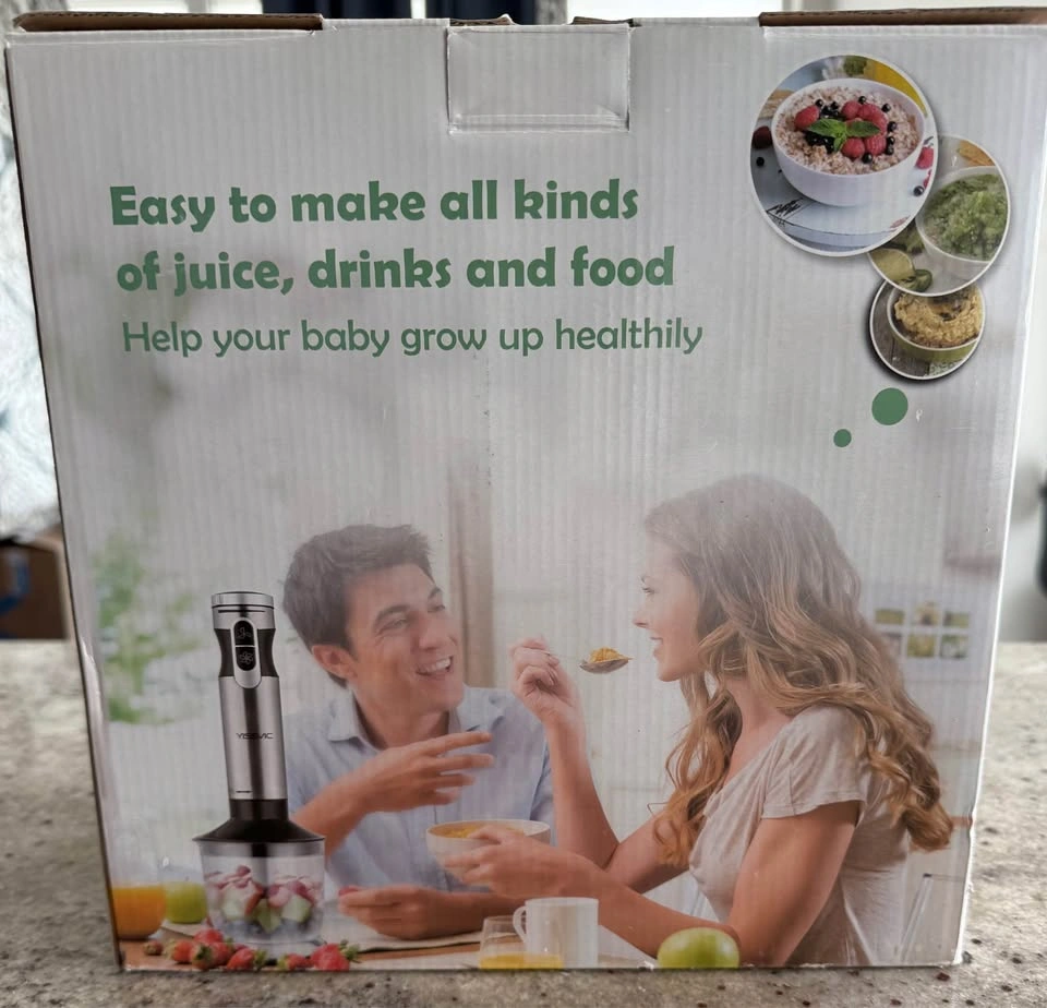 Brand New 4-in-1 Hand Blender & Food Processor - photo 4