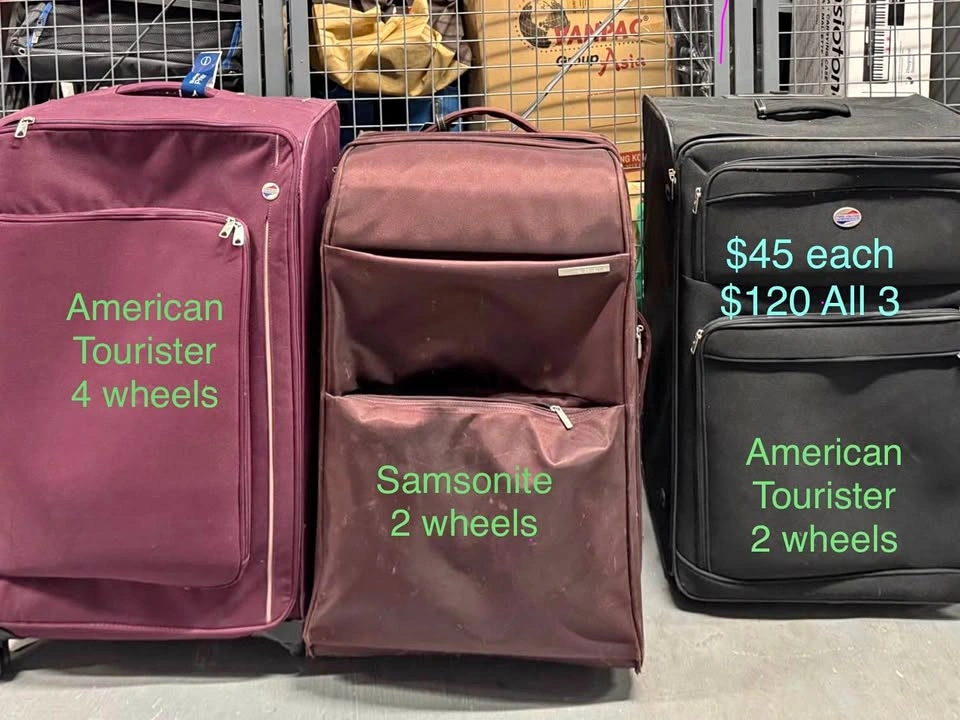 4 Piece Luggage Set - All Sizes