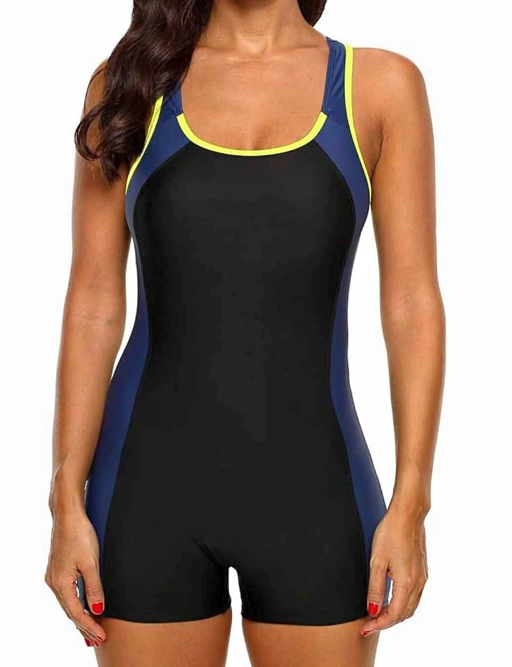 New Womans Medium Swimsuit shorts 1 piece