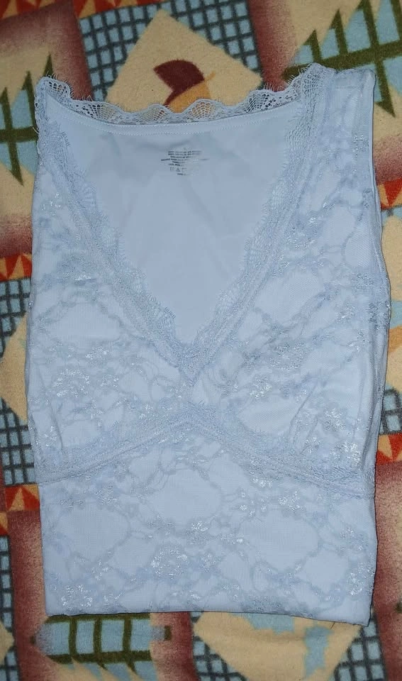 New Baby Blue Lace XL Bodysuit - photo 3