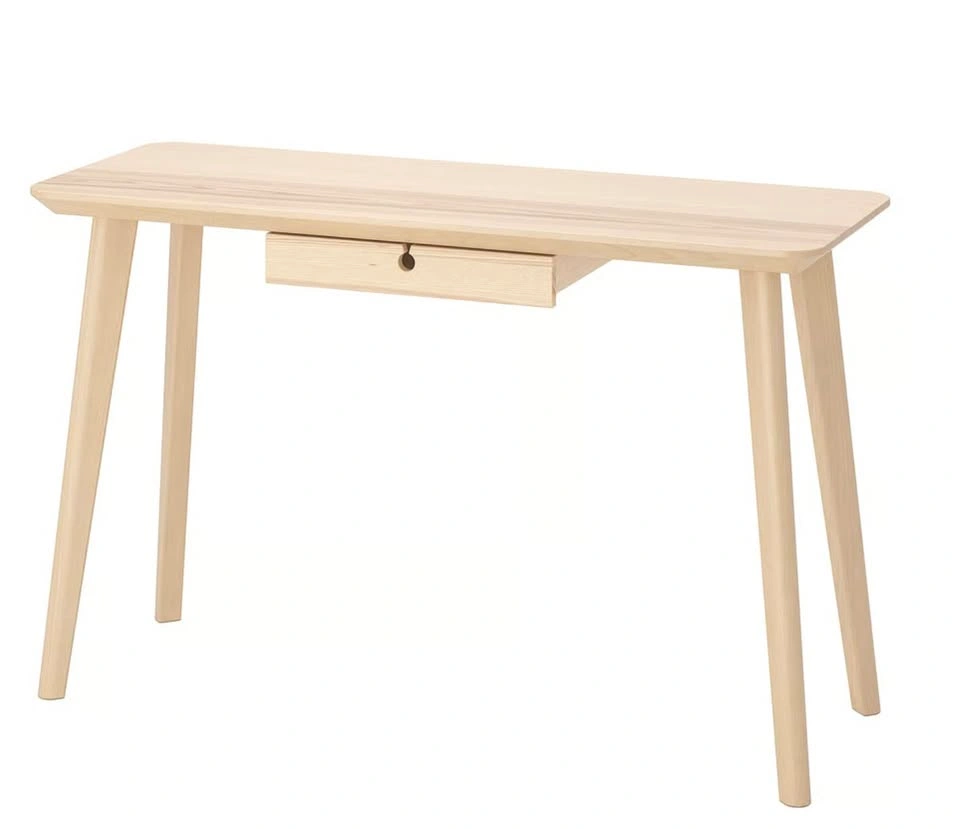IKEA Lisabo Desk – Ash Veneer, No Drawer - photo 2