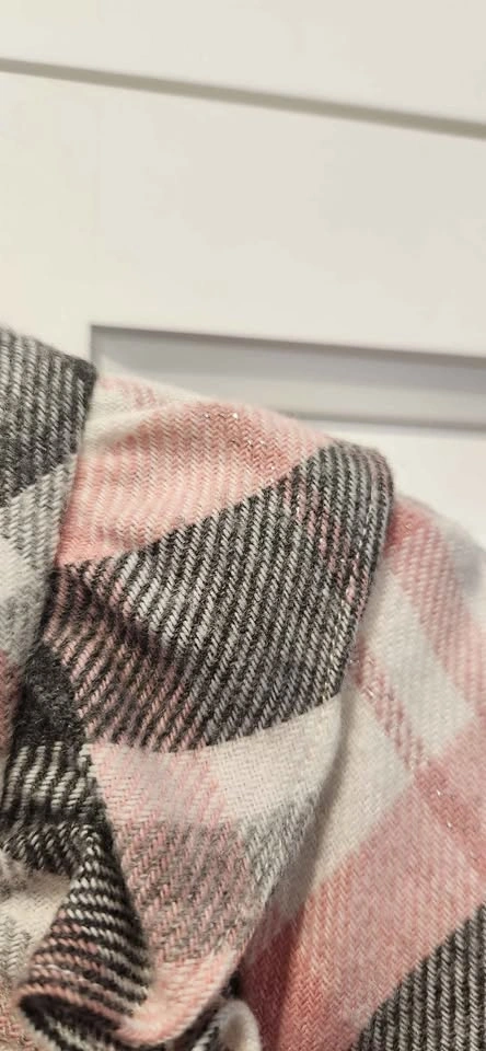 Pink and Grey Plaid Girl's Dress (3T) - photo 2