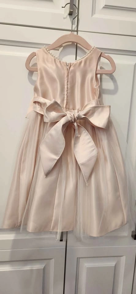 Pink Satin Special Party Dress (Toddler Girls Size 2) - photo 4
