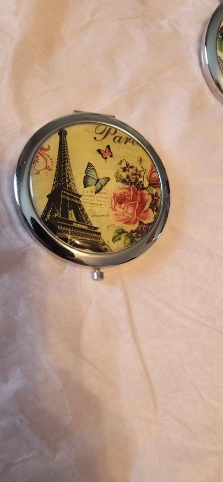 Paris theme compact mirrors. Party favours. Bomboniere. 51 piece - photo 3