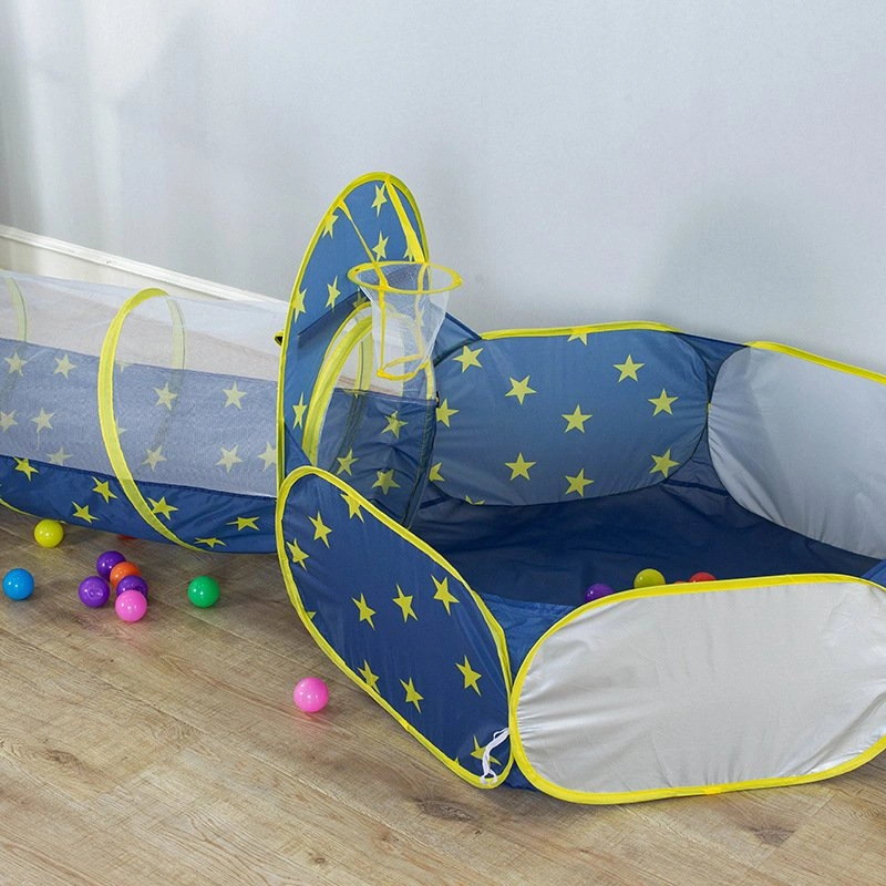 【NEW】3pc Ball Pit for Toddlers with Kids Play Tent Baby Tunnel/P - photo 3