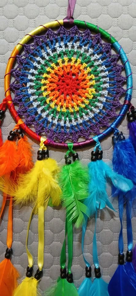New Colorful Dreamcatcher 22 inch - photo 3
