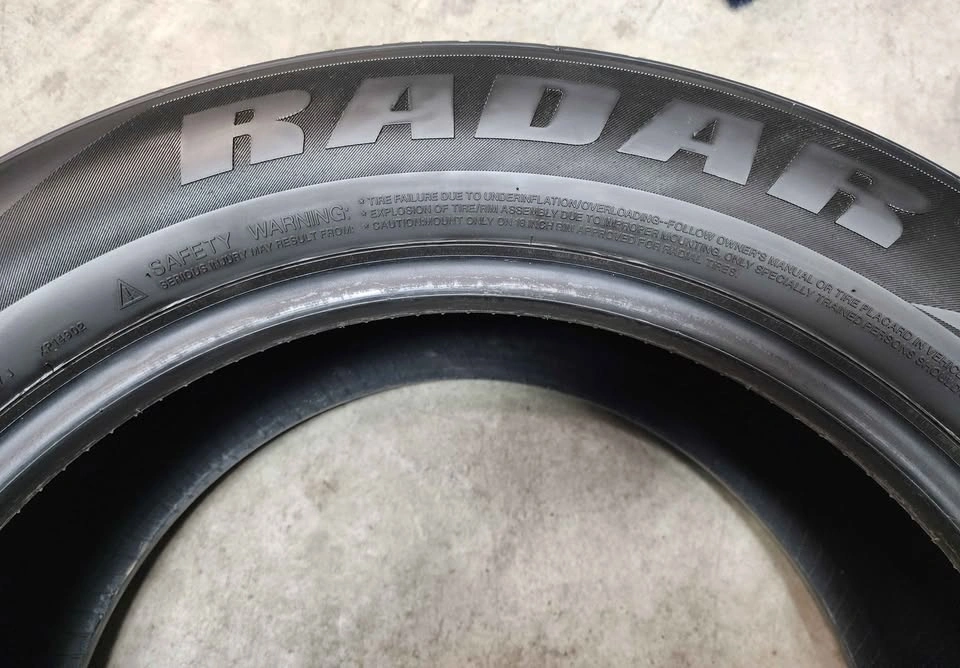 2 Radar RPX-800 235/60ZR18 107W Tires - photo 3