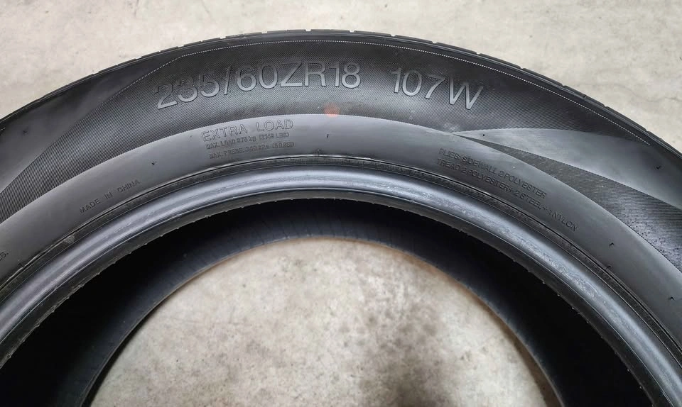 2 Radar RPX-800 235/60ZR18 107W Tires - photo 4