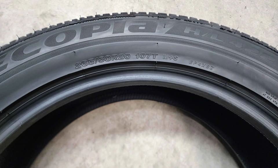 265/50R20 Bridgestone Ecopia H/L 422 Plus Tire - photo 3