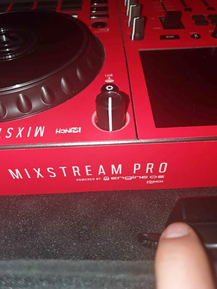 Numark Mixstream Pro Standalone DJ Controller - Rare Red Edition