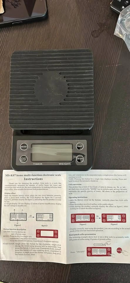 Home Multi-Function Electronic Scale (battery)