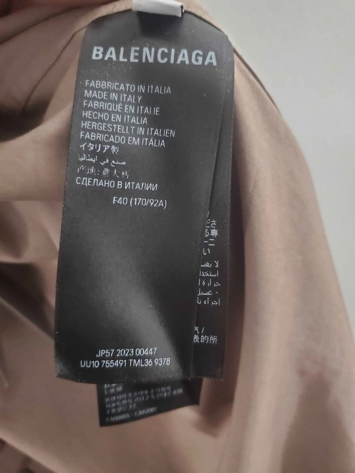 Balenciaga BB Monogram Jacket Sz: L - photo 5