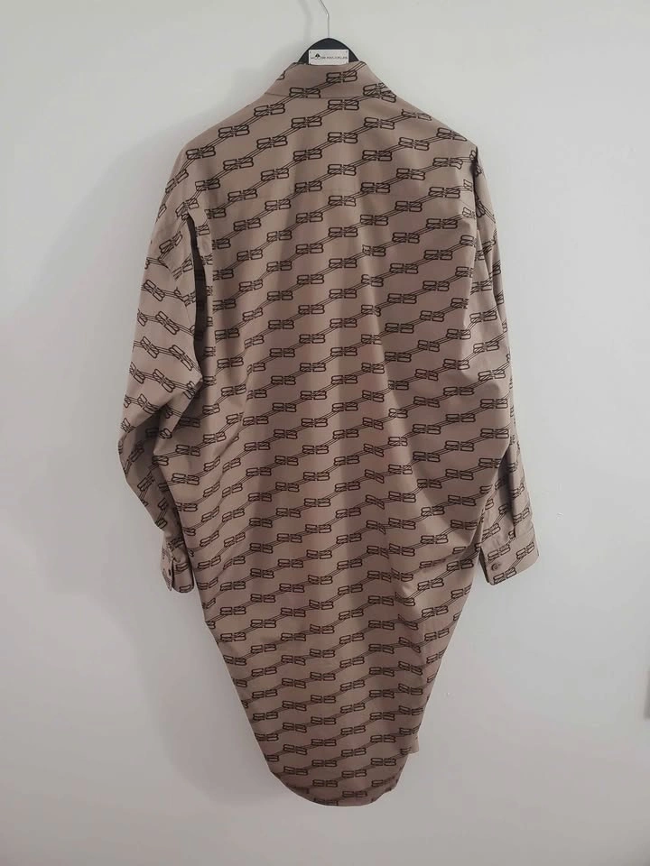 Authentic Balenciaga BB Monogram Poplin Jacket Sz: 40 - photo 3