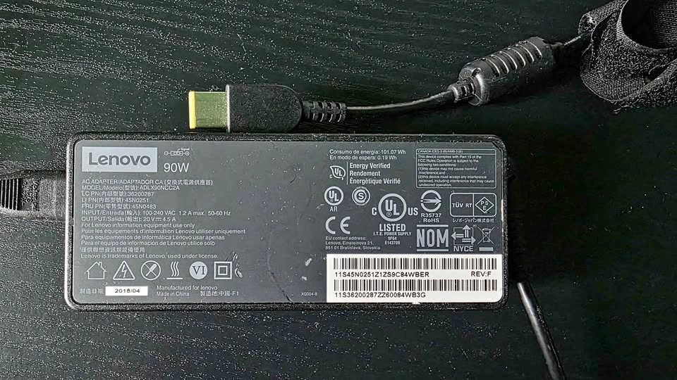 Lenovo Laptop Charger 90W
