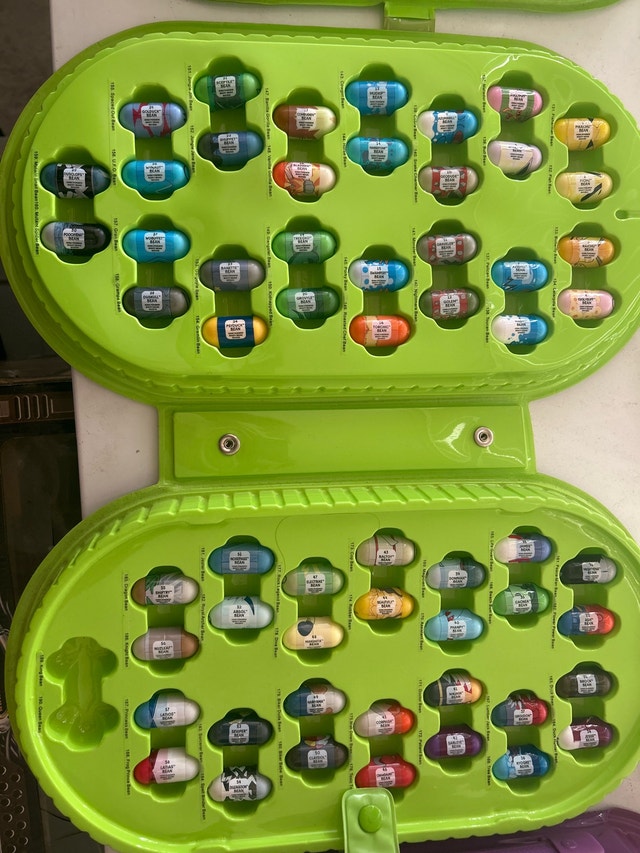 Vintage 2004 Pokémon Mighty Beanz COMPLETE SET 58/58 Mint