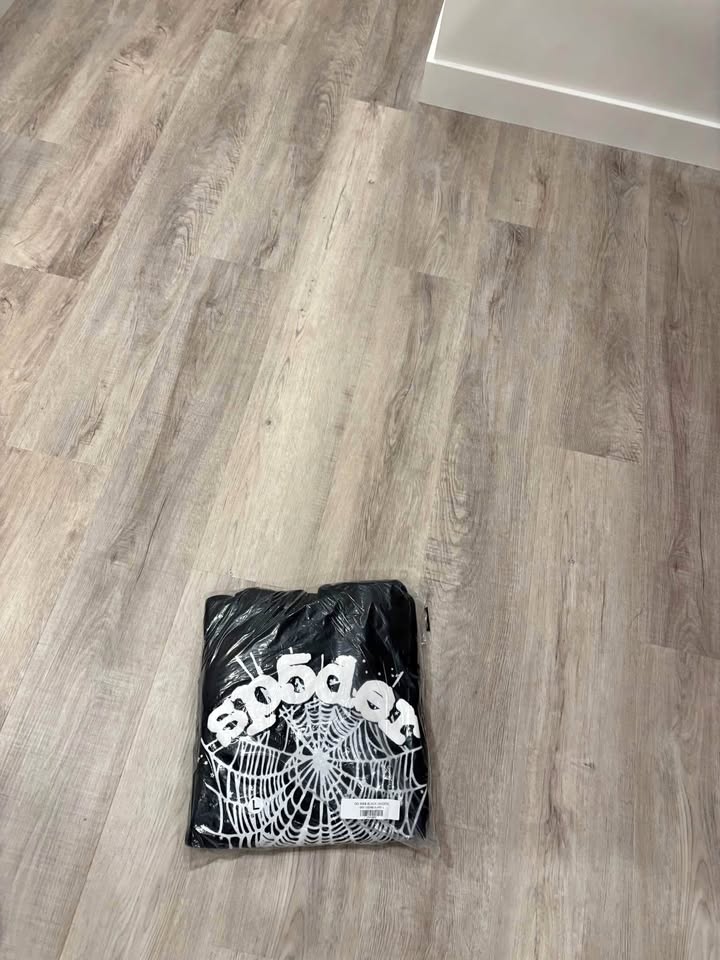 Black Sp5der White Web(All Sizes)