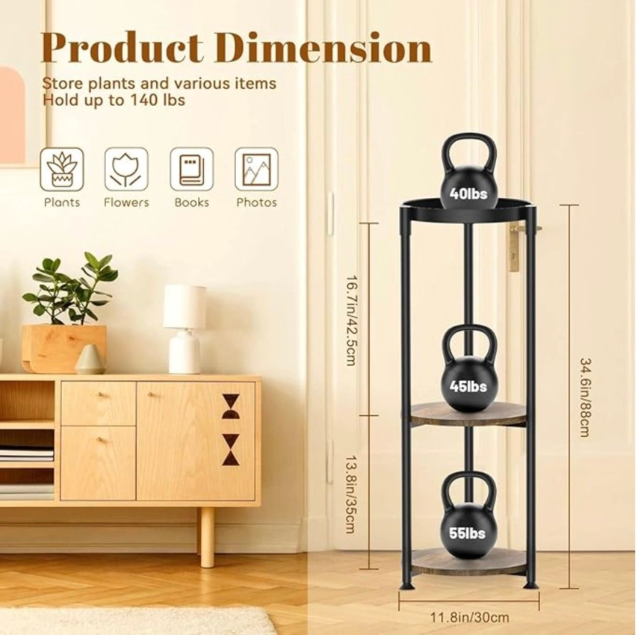 3-Tier Plant Stand – Boho Style - photo 3