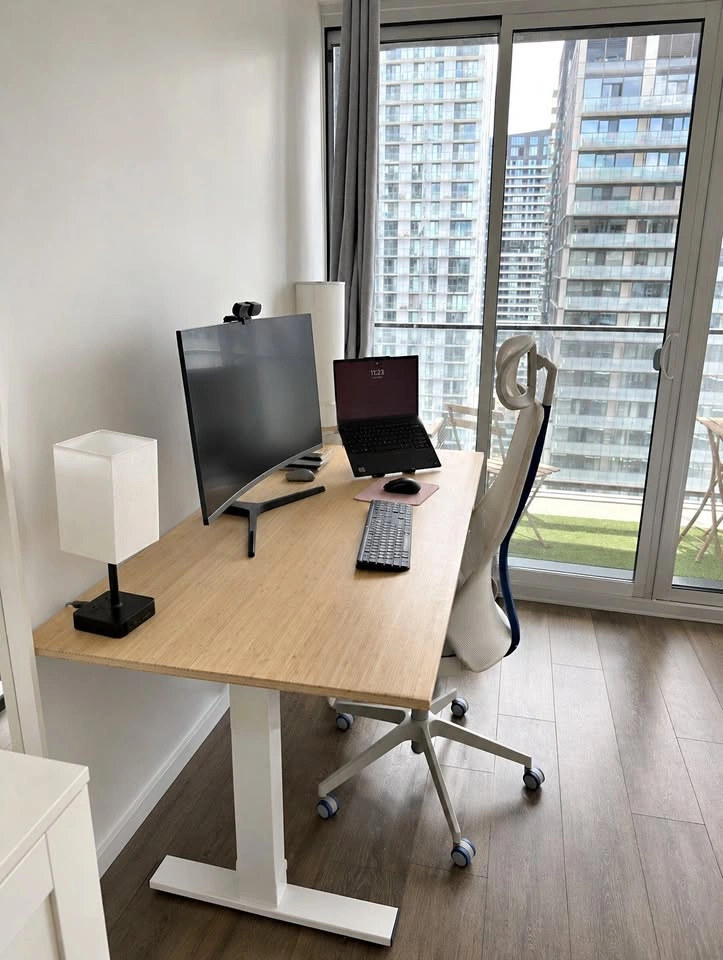 Electric Motorized Standing Desk – Sit/Stand, Like New