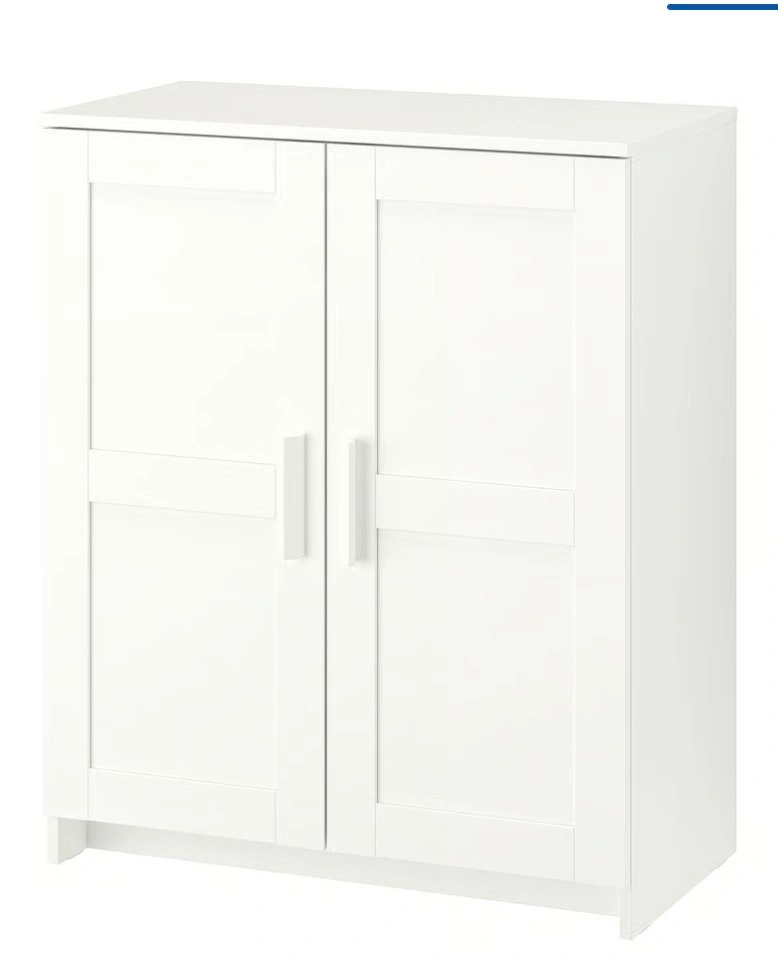 IKEA Brimnes 2-Door Cabinet – White (Missing Back Panel) - photo 2