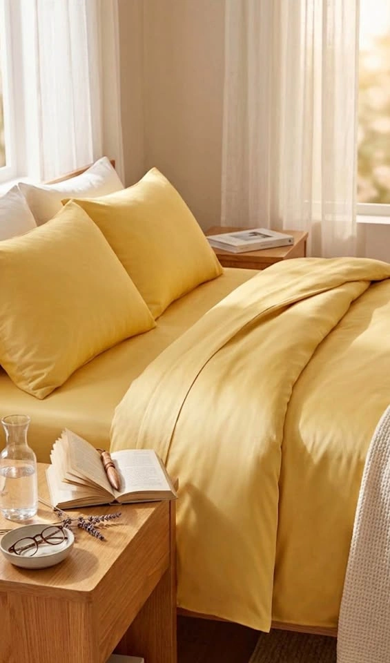NEW 100% Egyptian Cotton King Duvet Set - HOMETREND 400TC Sateen