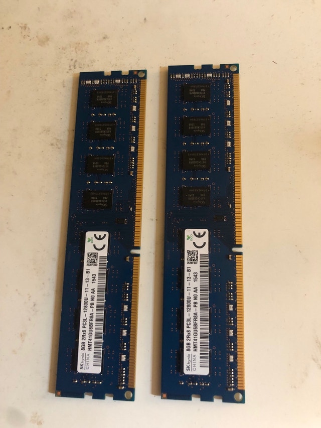 16gb DDR3 RAM (2x8GB)