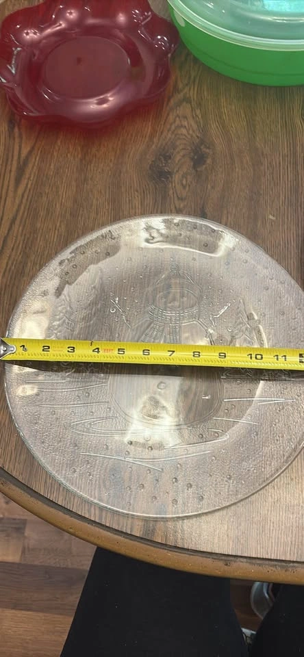 Vintage Libbey Glass Christmas Serving Platters - photo 3