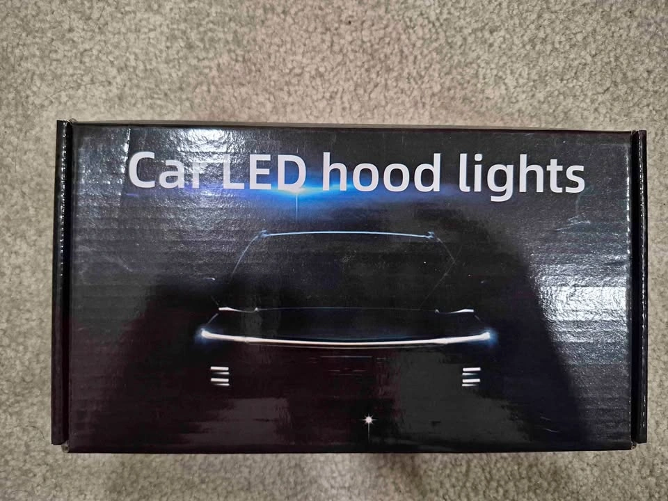 Universal Car Hood LED Light Strip - 180cm White DRL