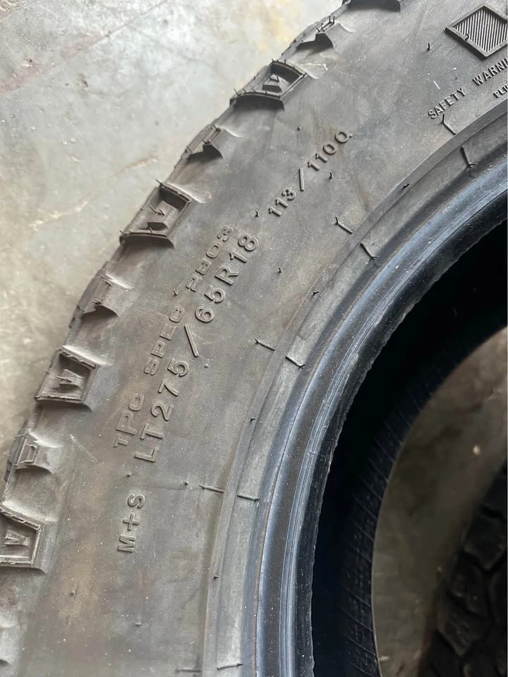 Goodyear Duratrac LT275/65R18 Tires - Set of 4 - photo 2