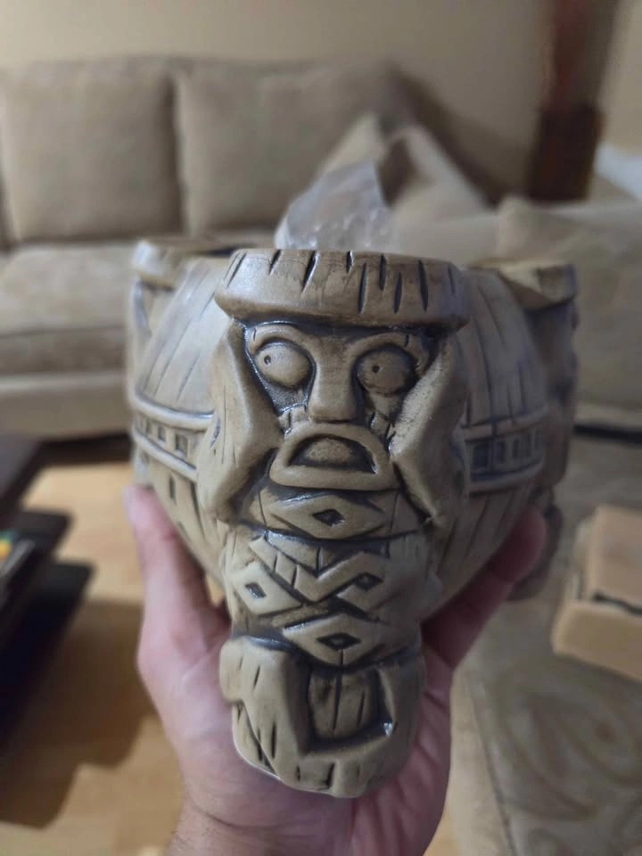 Ceramic Tiki Scorpion Bowl - Cocktail Drinkware or Decor/Planter - photo 2