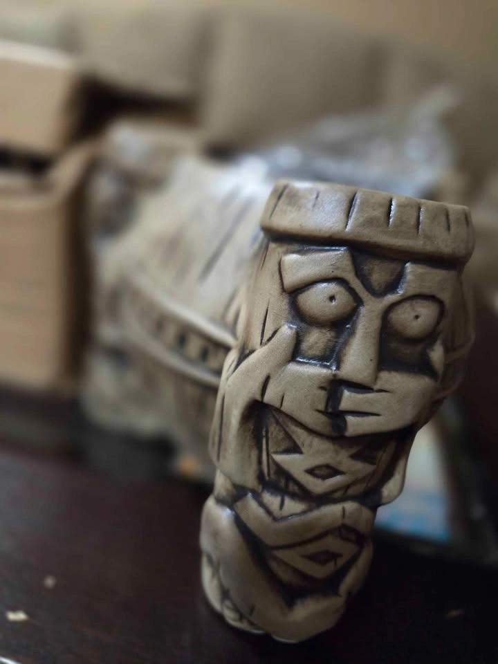 Ceramic Tiki Scorpion Bowl - Cocktail Drinkware or Decor/Planter - photo 3
