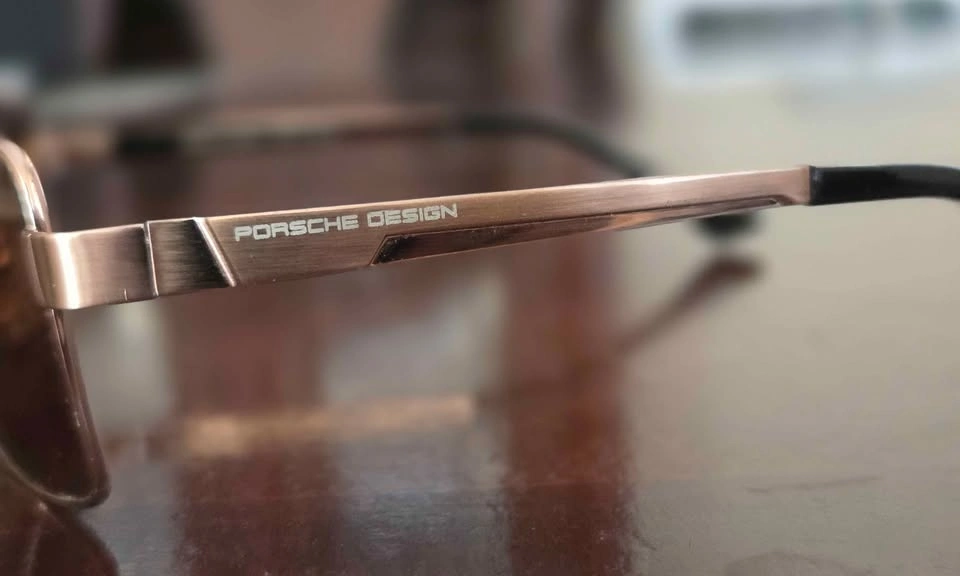 Premium Rose Gold Square Aviator Sunglasses - photo 2