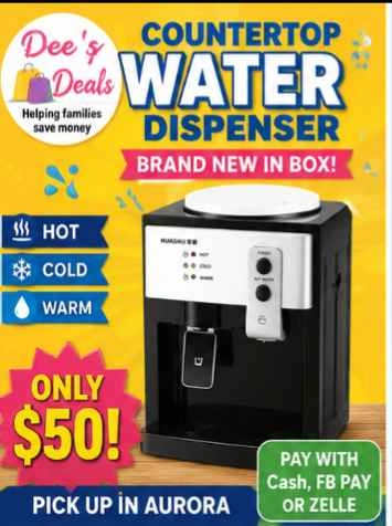 Countertop Water Cooler BRAND NEW IN BOX Only $50 - photo 3