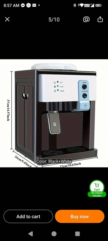 Countertop Water Cooler BRAND NEW IN BOX Only $50 - photo 5