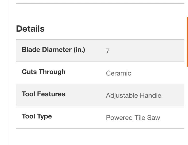 Ridgid Wet Tile Saw - photo 3