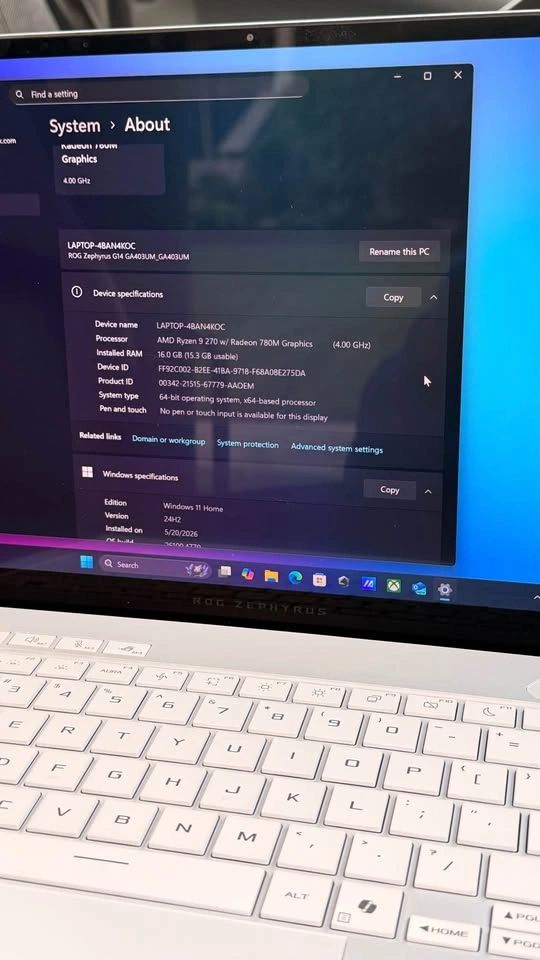 ROG ZEPHYRUS G14 GA403UM_GA403UM - photo 2