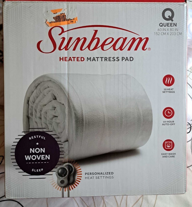 Sunbeam Queen Size Heated Mattress Pad