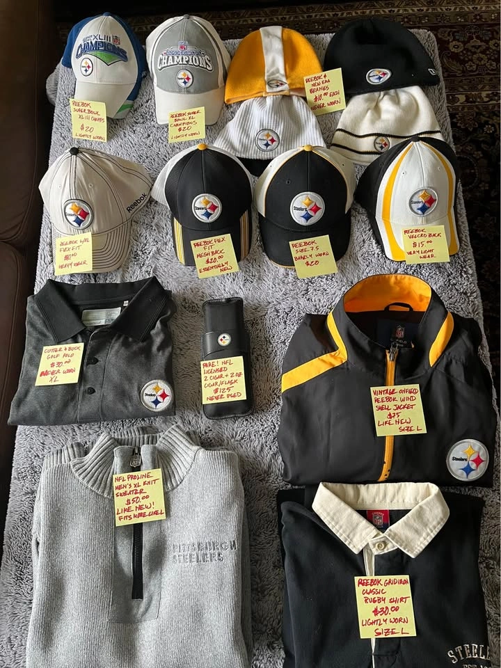 ATTN PITTSBURGH STEELERS FANS: Vintage Apparel Bundle - photo 2