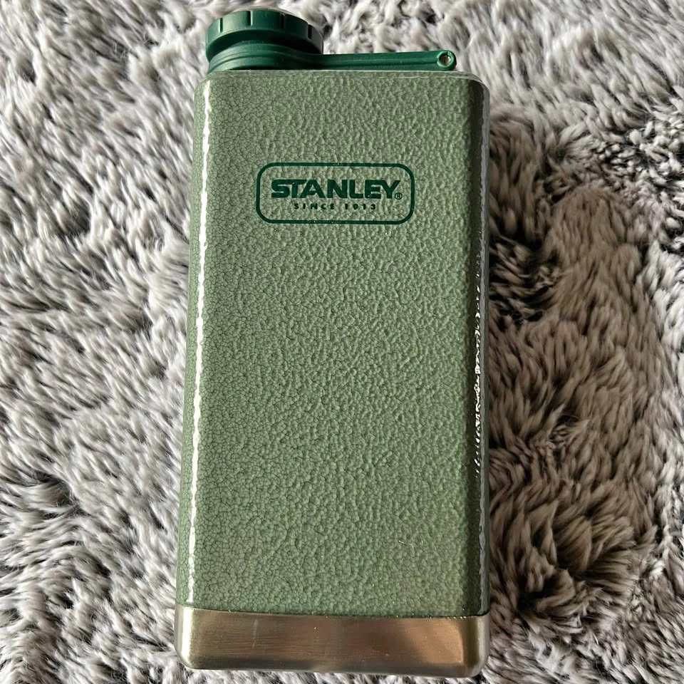 NEW! Stanley Green Flask 8oz
