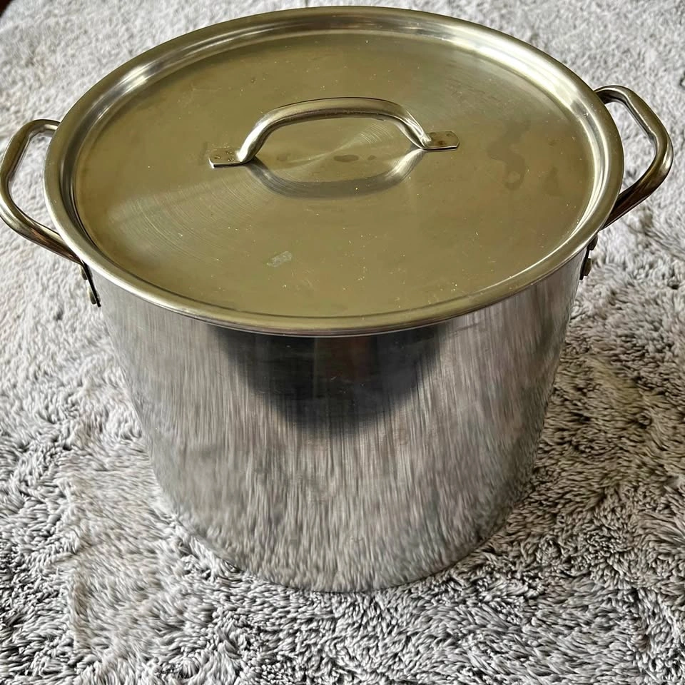 12L / 13qt Stainless Steel Stock Pot with Lid