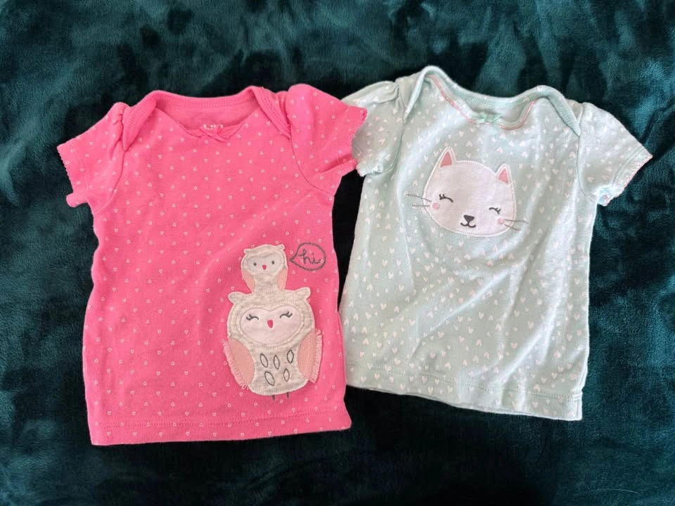 Size 3/6 month baby shirts - photo 2