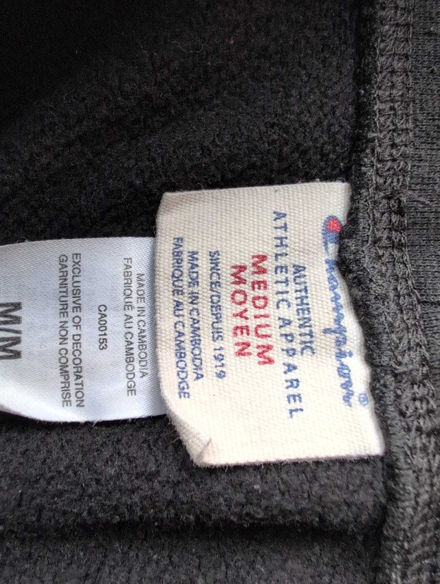 Champion Pants Mens Medium Black - photo 3