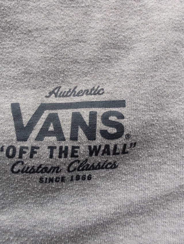 Vans Sweatshirt mens extra large gray - photo 2