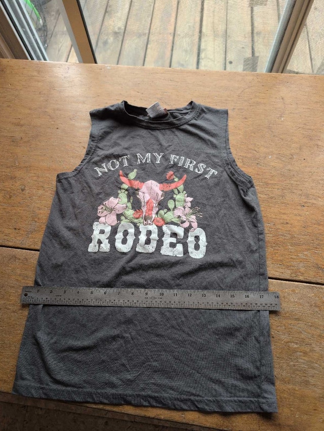 Not my first Rodeo Tank Top XS woman's extra small