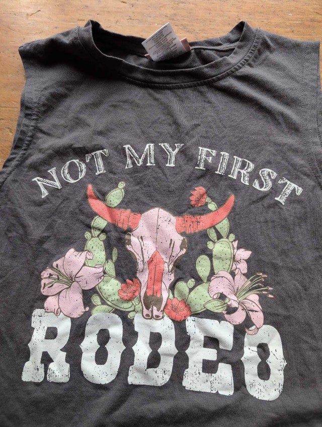 Not my first Rodeo Tank Top XS woman's extra small - photo 2