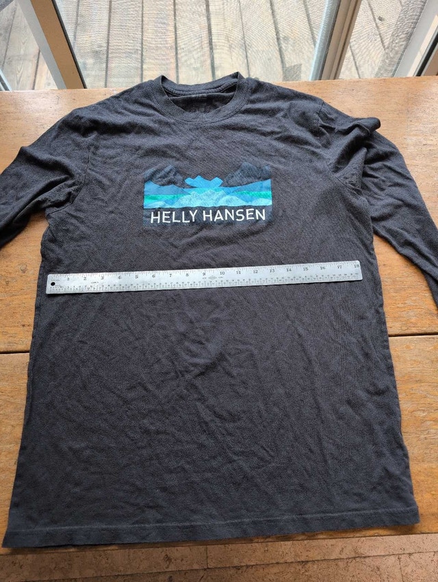 Helly Hansen Shirt Mens Large Long Sleeve