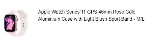Apple iWatch Series 11