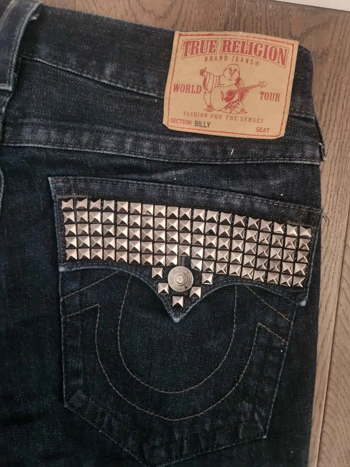 Studded True Religion Billy Bootcut Jeans - photo 3