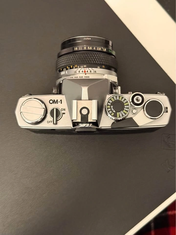 Olympus OM-1 Film Camera F.Zuiko 50mm 1.8 Lens - photo 3